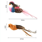Suction Cup Bird Feather Cat Teaser Wand Toy - view 3