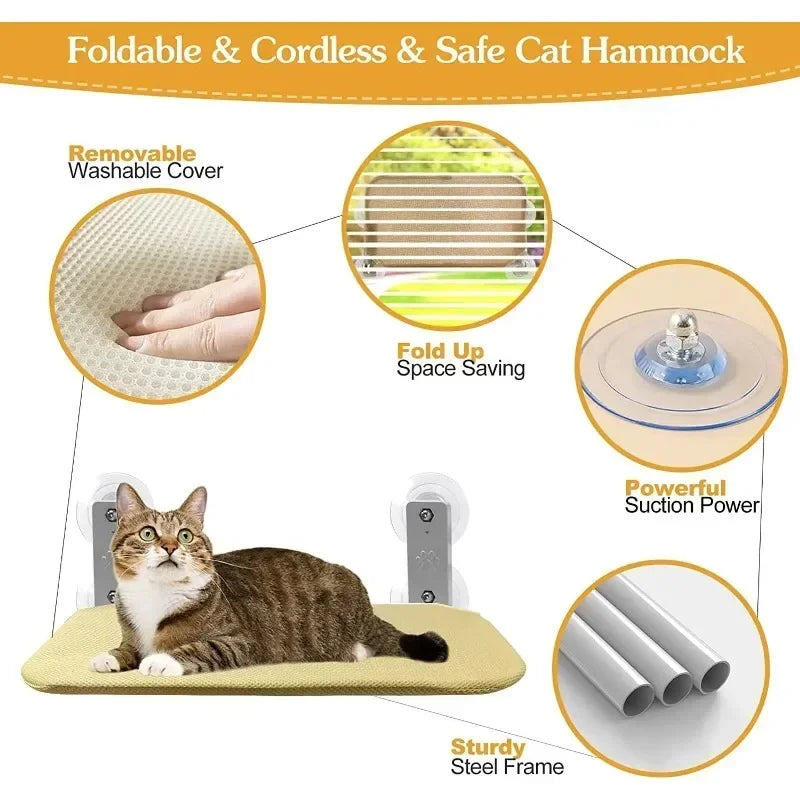 Suction Cup Window Cat Hammock Bed - view 4