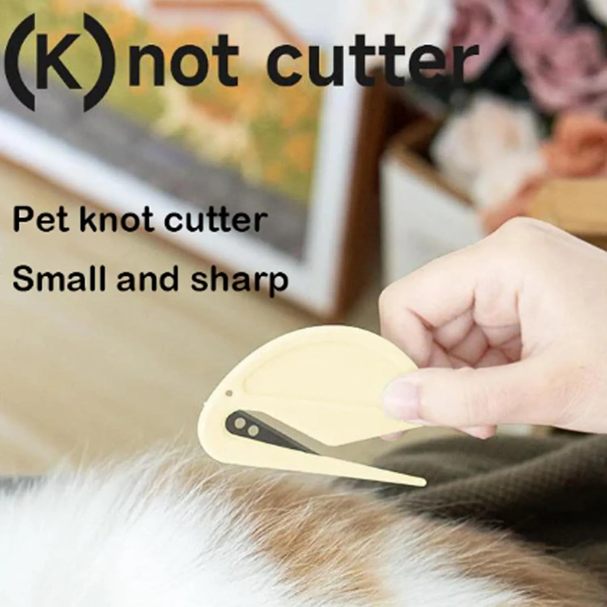 Pet Knot Cutter Grooming Tool for Cats, 5 Pack - view 3