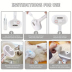 3-in-1 Anti-Tangle Steam Spray Brush for Dogs and Cats - view 4