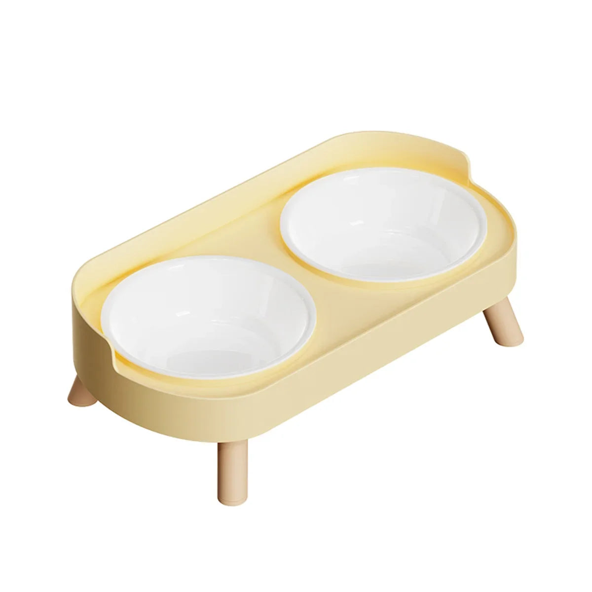 Colorful Stainless Steel Double Bowl for Dogs and Cats - view 10