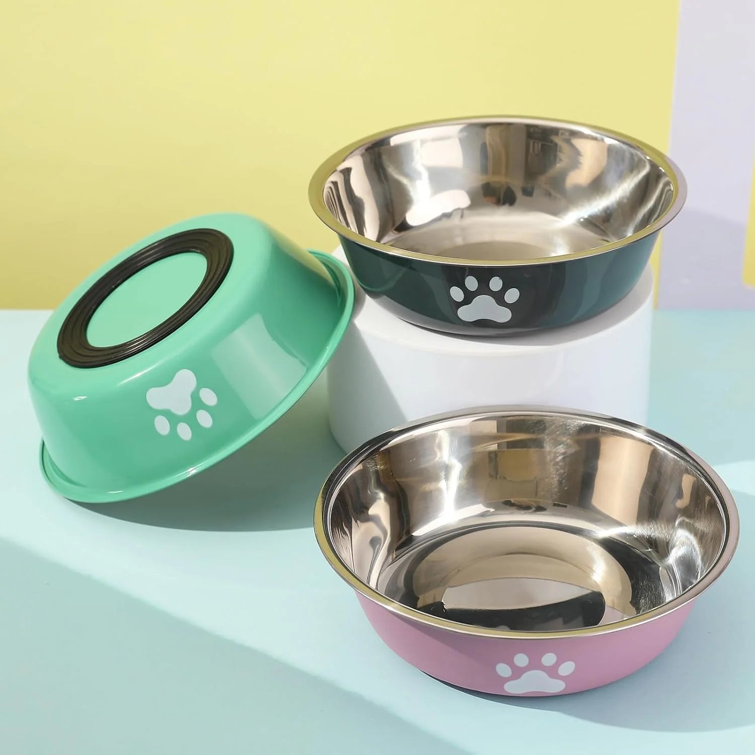 Non-Slip Stainless Steel Dog Bowl