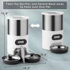 Tuya Smart App-Controlled Pet Feeder