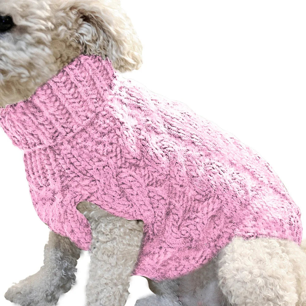 Cable Knit Sweater for Small Dogs - view 4