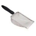 Ergonomic Stainless Steel Litter Scooper