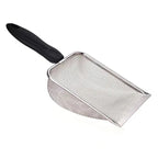 Ergonomic Stainless Steel Litter Scooper