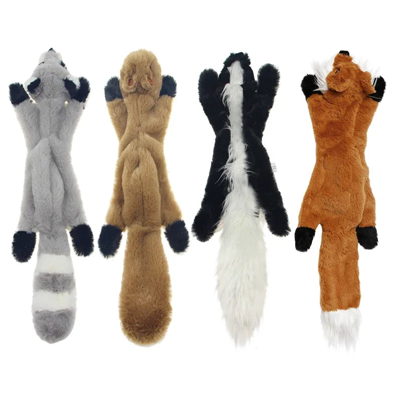 Stuffing-Free Squeaky Animal Dog Toy, 45cm