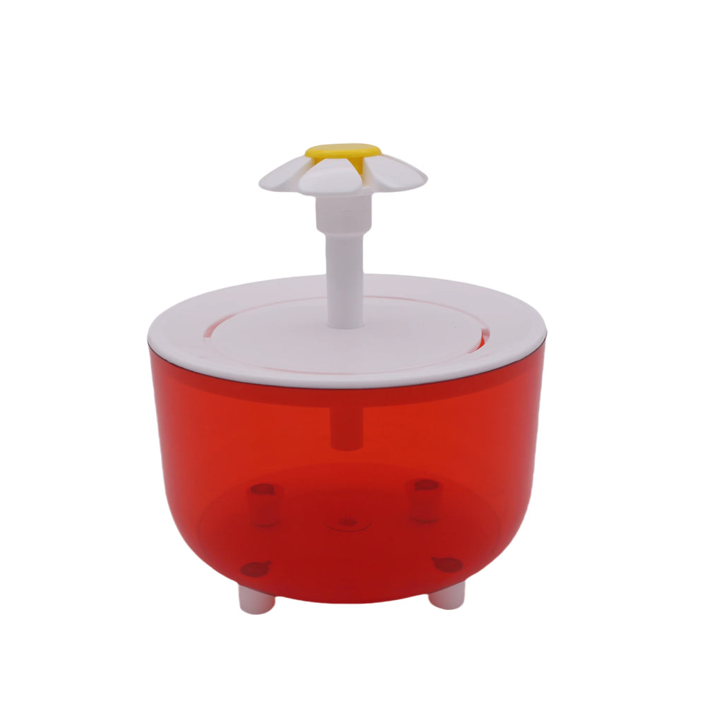 Cat Flower Water Fountain, USB-Powered and Silent