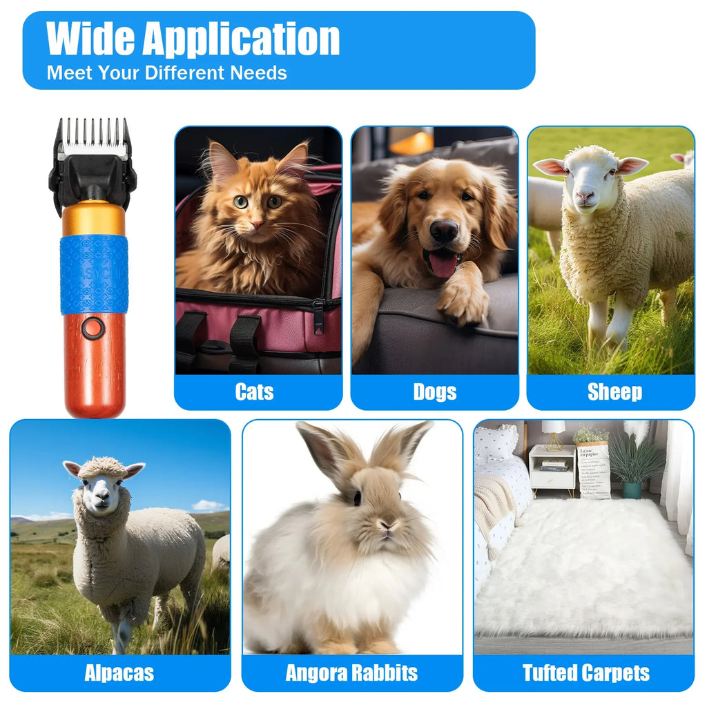 Electric Grooming Clippers for Dogs and Large Animals - view 3