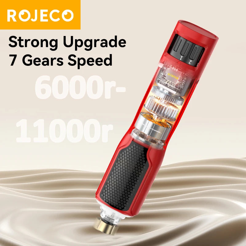 ROJECO Electric Pet Nail Grinder with LED Light