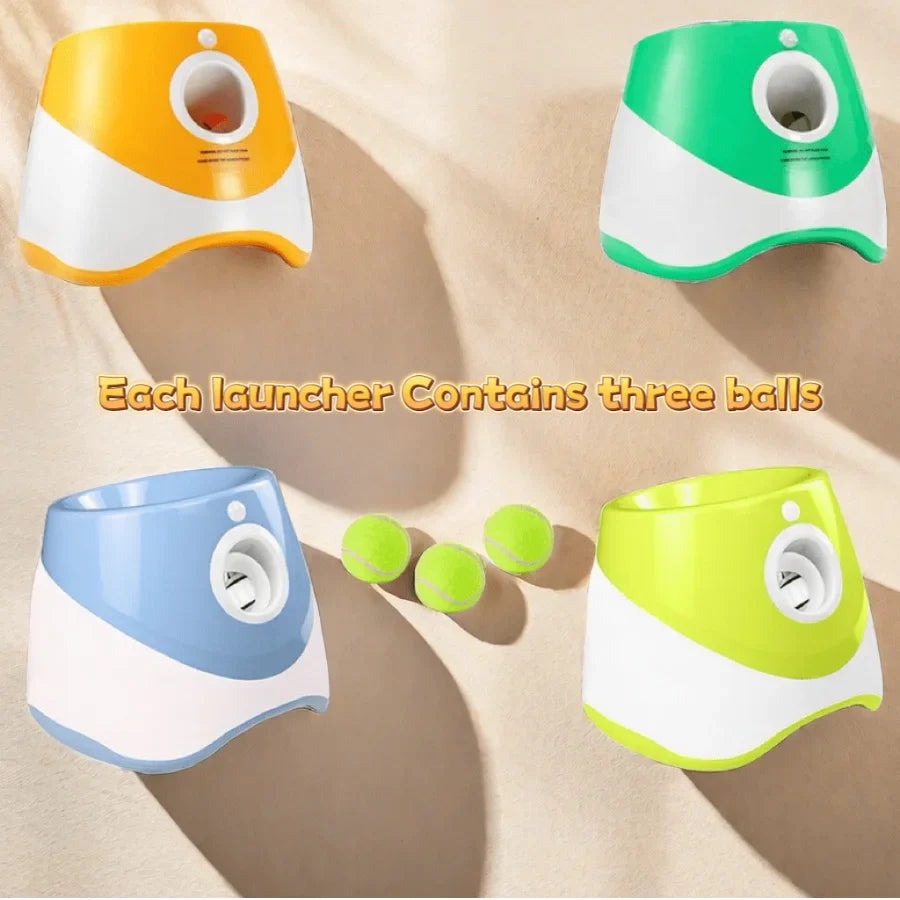 Rechargeable Automatic Tennis Ball Launcher Dog Toy - view 4