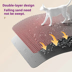 Anti-Splash Double-Layer Cat Litter Mat
