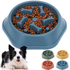Anti-Choking Slow-Feeder Dog Bowl