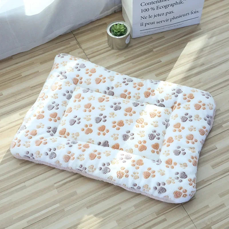 Double-Sided Plush Sleeping Mat Bed for Cats and Small Dogs - view 10