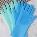 Silicone Pet Grooming and Bathing Gloves, 2-Pack