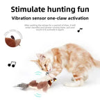 Rechargeable Flapping Bird Cat Toy with Catnip - view 4