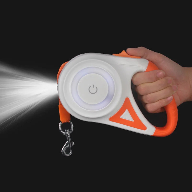 5m Retractable Dog Leash with LED Flashlight - view 6