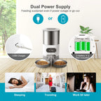 Tuya Smart App-Controlled Pet Feeder