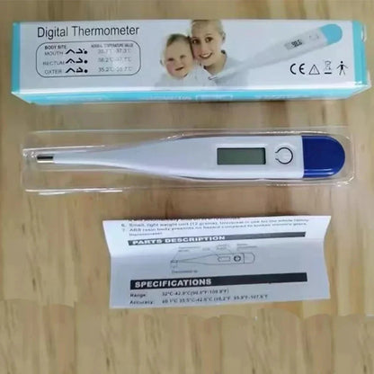 1PC Professional LED Pet Dog Cat Electronic Thermometer Safe Wet Dry Thermometer Veterinary Thermometer Pet Medical Equipment