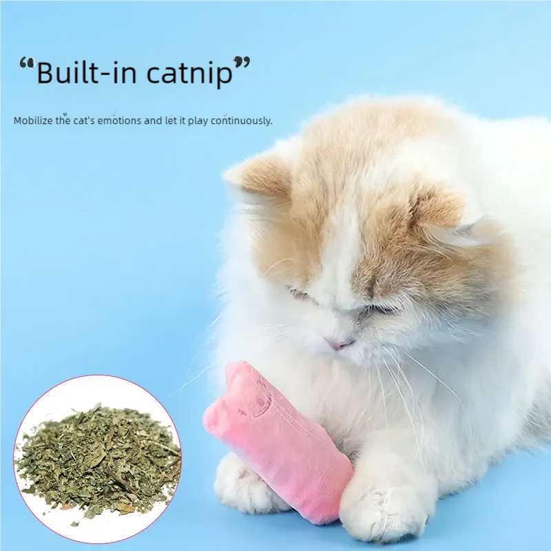 Catnip Plush Chew Toy for Cats