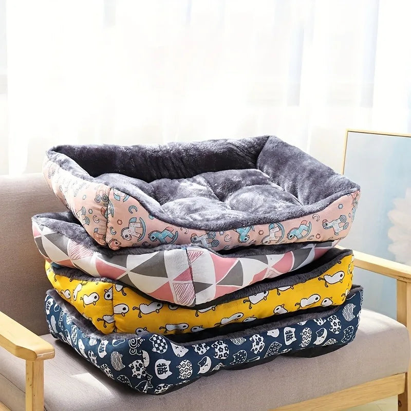 Cozy Sofa Basket Bed for Dogs and Cats - view 3