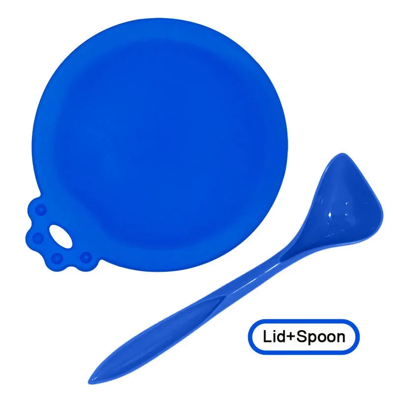 Reusable Pet Food Can Lid and Spoon Set for Dogs and Cats - view 12