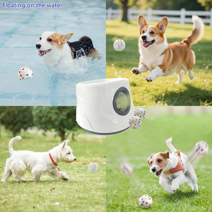 Improved Small-sized Pet Automatic Sensing Ball Throwing Machine Dog Outdoor Thrower Carrying 3 Balls Automatic Throwing Machine