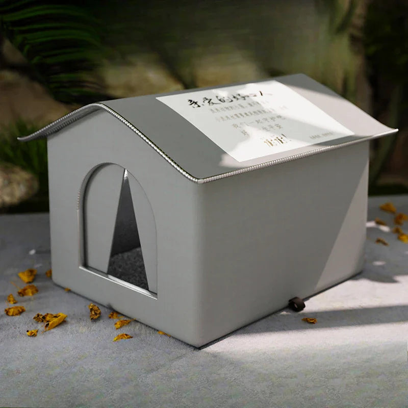 Waterproof Outdoor Winter Cave Bed for Cats and Small Dogs - view 8