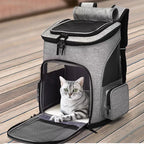 Expandable Breathable Cat Carrier Backpack