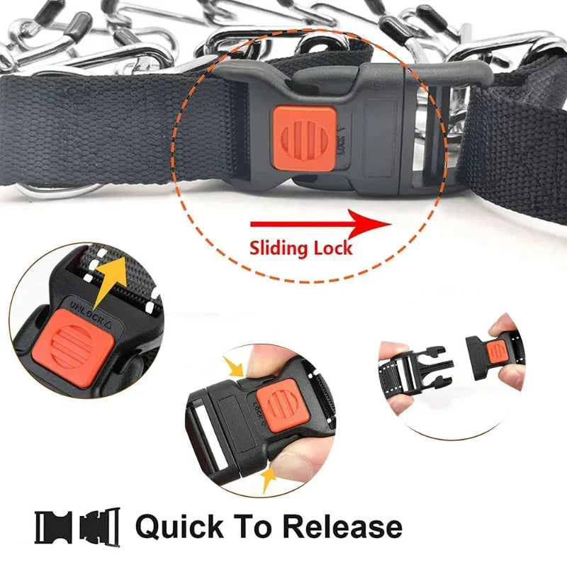 Prong Training Dog Collar with Quick-Release Buckle - view 5