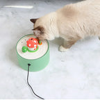 Ceramic Mushroom Cat Water Fountain with Filter, USB - view 5