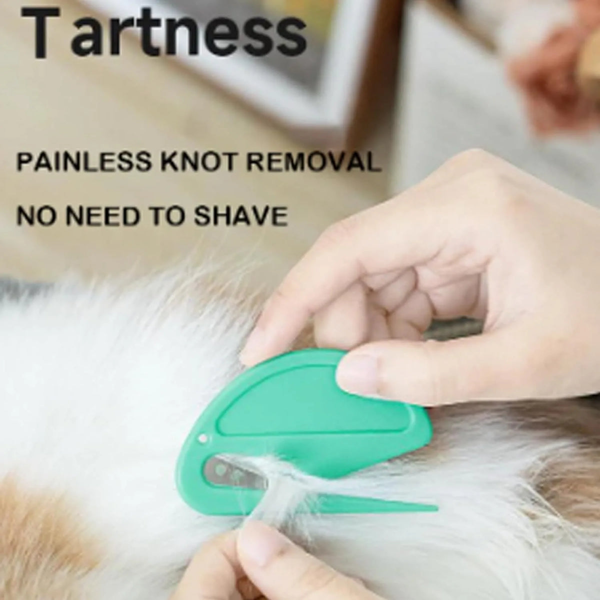 Pet Knot Cutter Grooming Tool for Cats, 5 Pack - view 2
