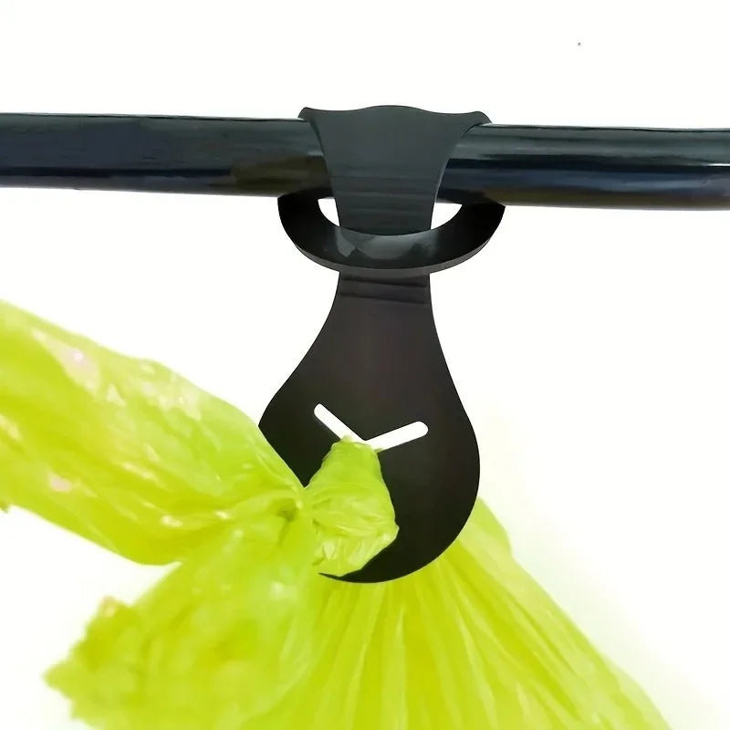 Hands-Free Silicone Dog Poop Bag Holder with Leash Clip - view 4