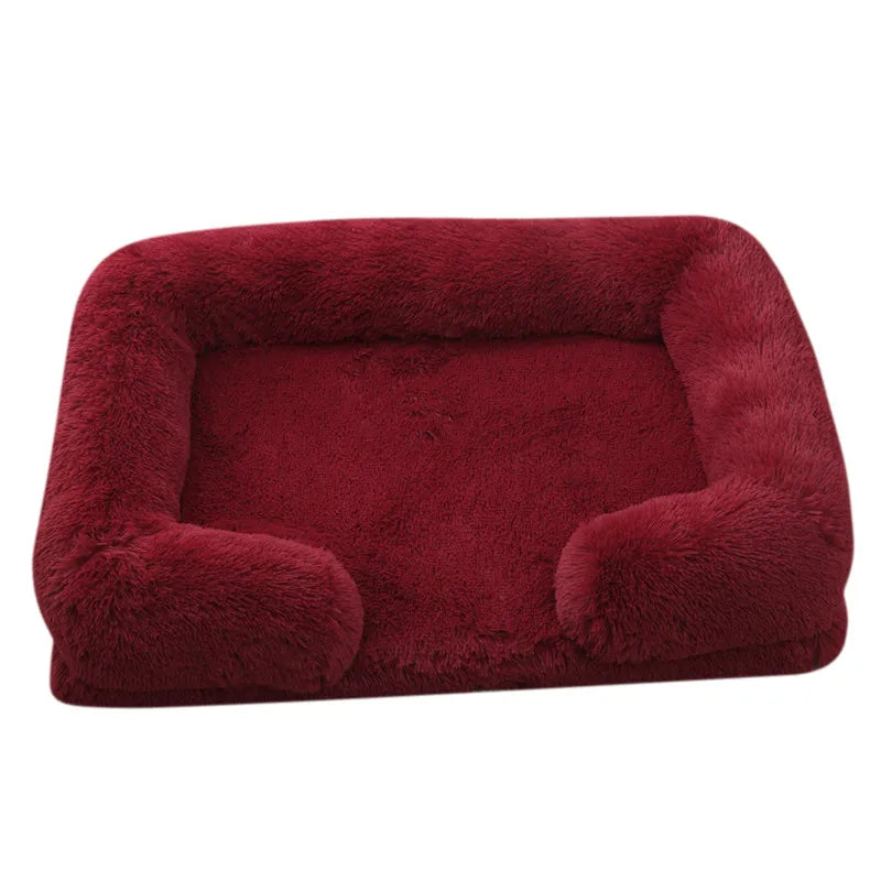 Thickened Plush Winter Dog Bed