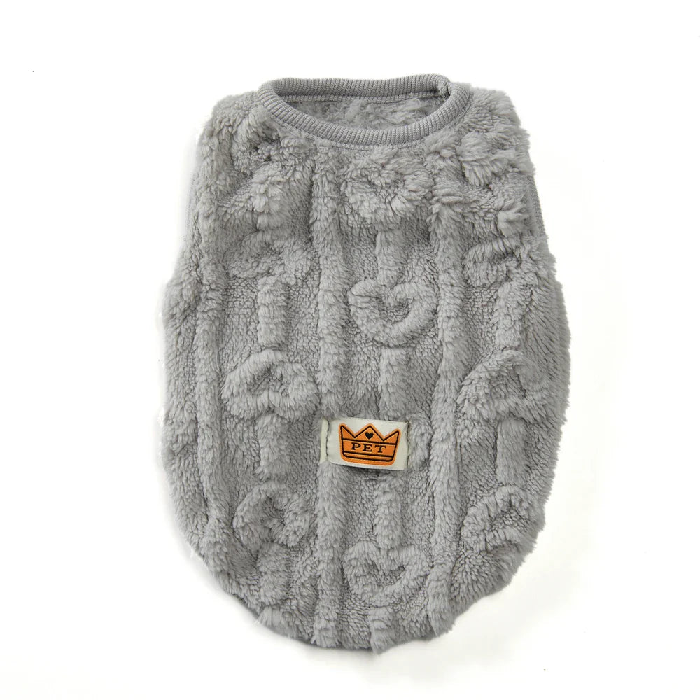 Sleeveless Fleece Vest for Dogs and Cats - view 8