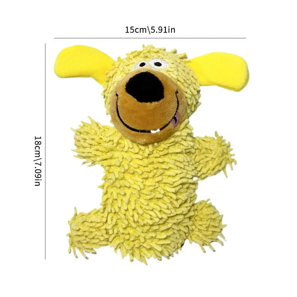 Plush Cartoon Squeaky Chew Toy for Small Dogs - view 5