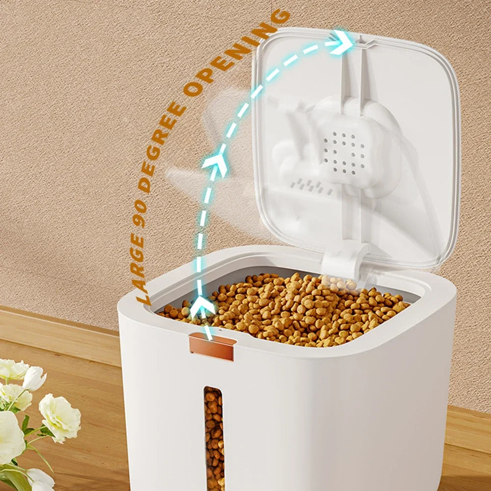 Sealed Food Storage Container for Dog and Cat Food