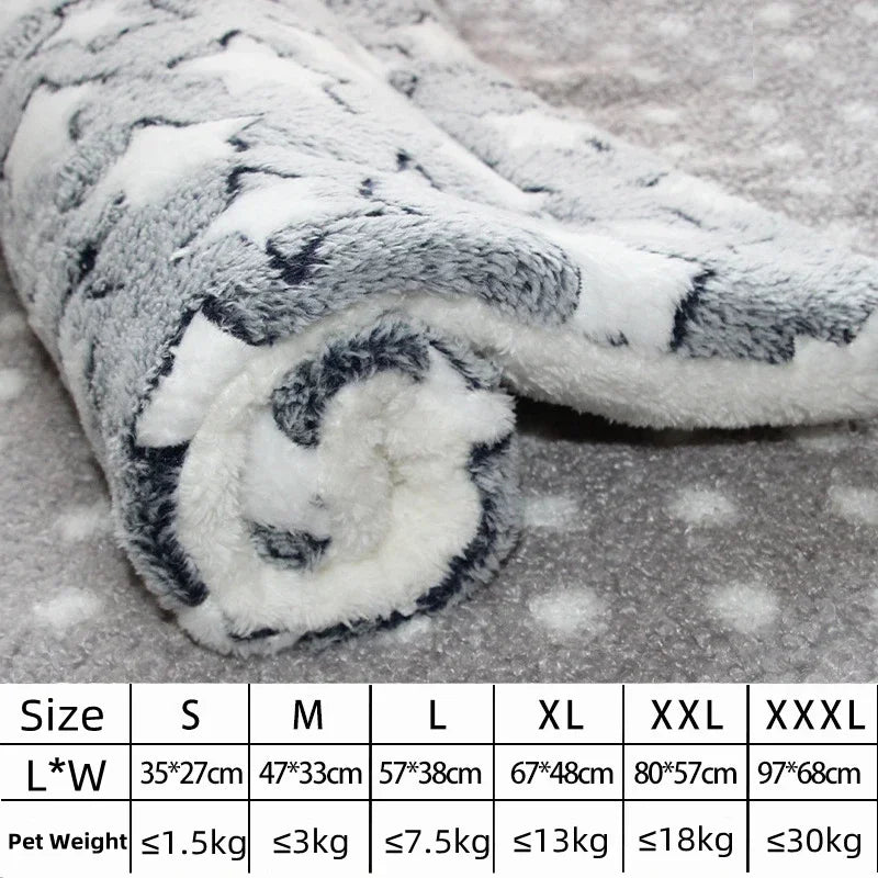 Thick Flannel Blanket Bed Mat for Dogs and Cats - view 15