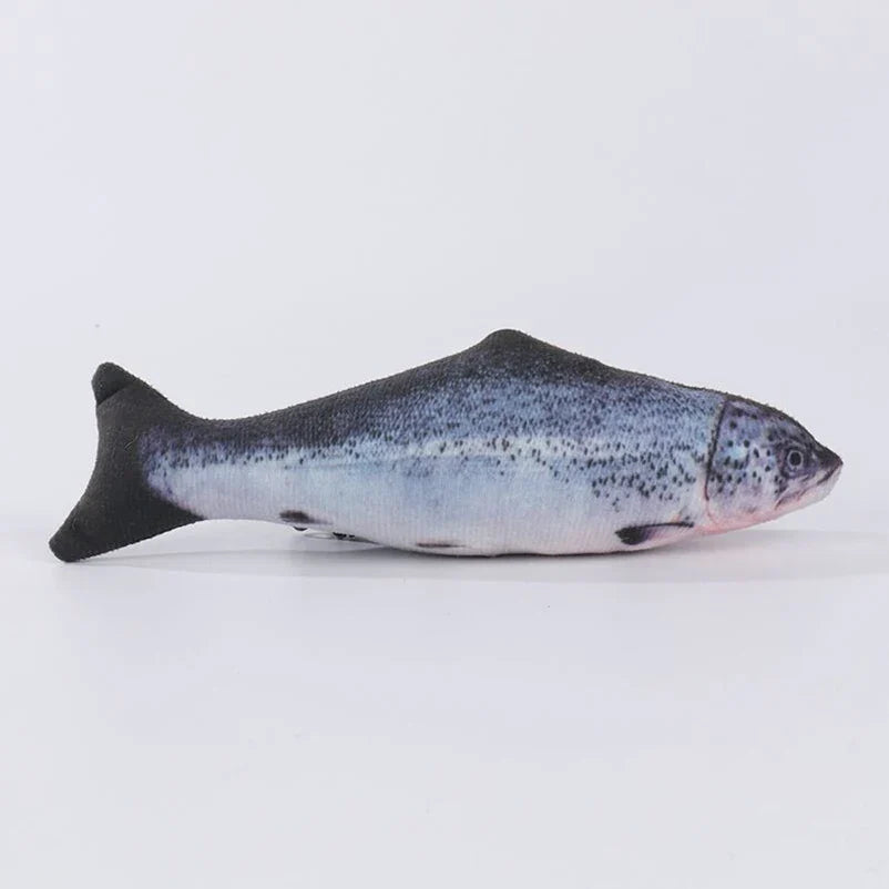 Plush Fish Chew Toy for Cats - view 13