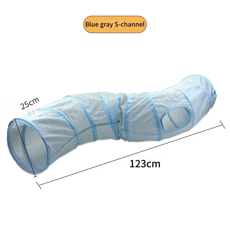 Foldable Crinkle Cat Tunnel Toy - view 14
