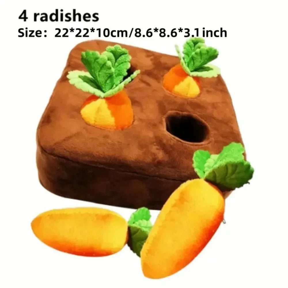 Carrot Snuffle Mat Puzzle Toy for Dogs and Cats - view 7