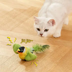 Sound-Sensing Chirping Bird Cat Toy with Catnip - view 3