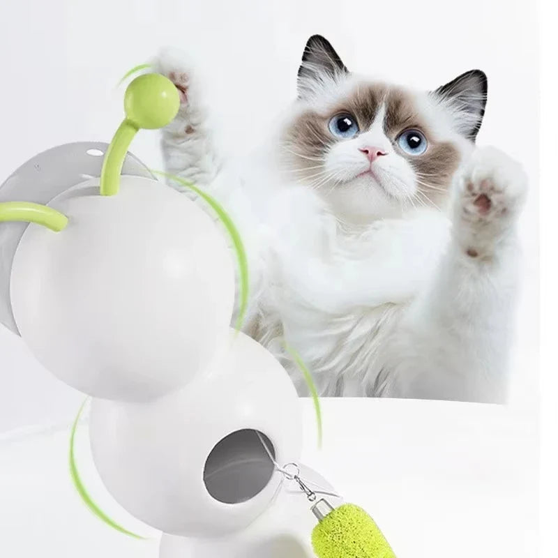 Motion-Activated Whack-a-Worm Cat Toy - view 3