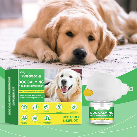 Dog Calming Diffuser Kit - For Relieving Pet Anxiety & Easing Stress in New Home Environments