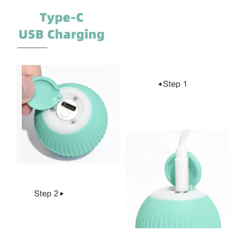 Automatic Rolling Smart Cat Ball Toy