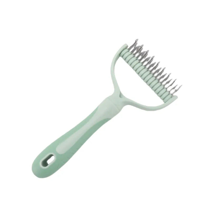 Double-Sided Dematting Grooming Brush for Cats and Dogs - view 7