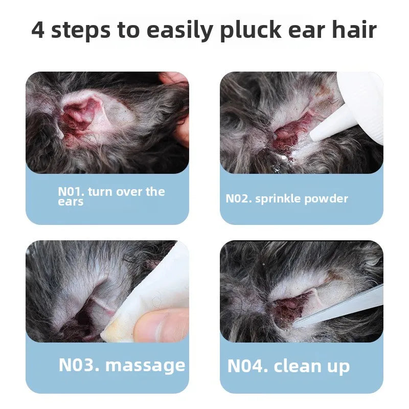 PETCLEAR Ear Hair Removal Powder, 30g