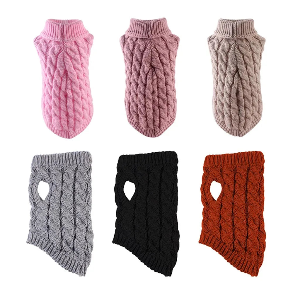 Cable Knit Sweater for Small Dogs - view 3
