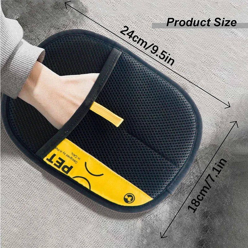 2-in-1 Grooming Glove and Lint Roller for Cat and Dog Hair - view 3