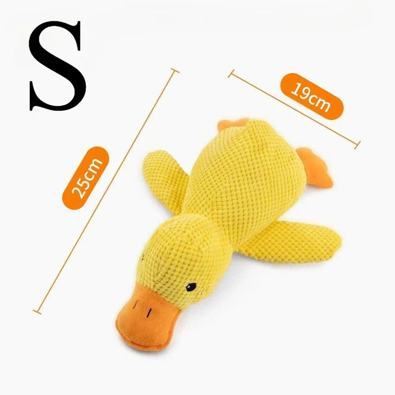 Plush Squeaky Duck Dog Toy